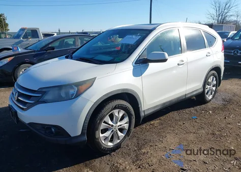2013 Honda Cr-V Ex-L из США, поврежденный, VIN 5J6RM3H75DL013887